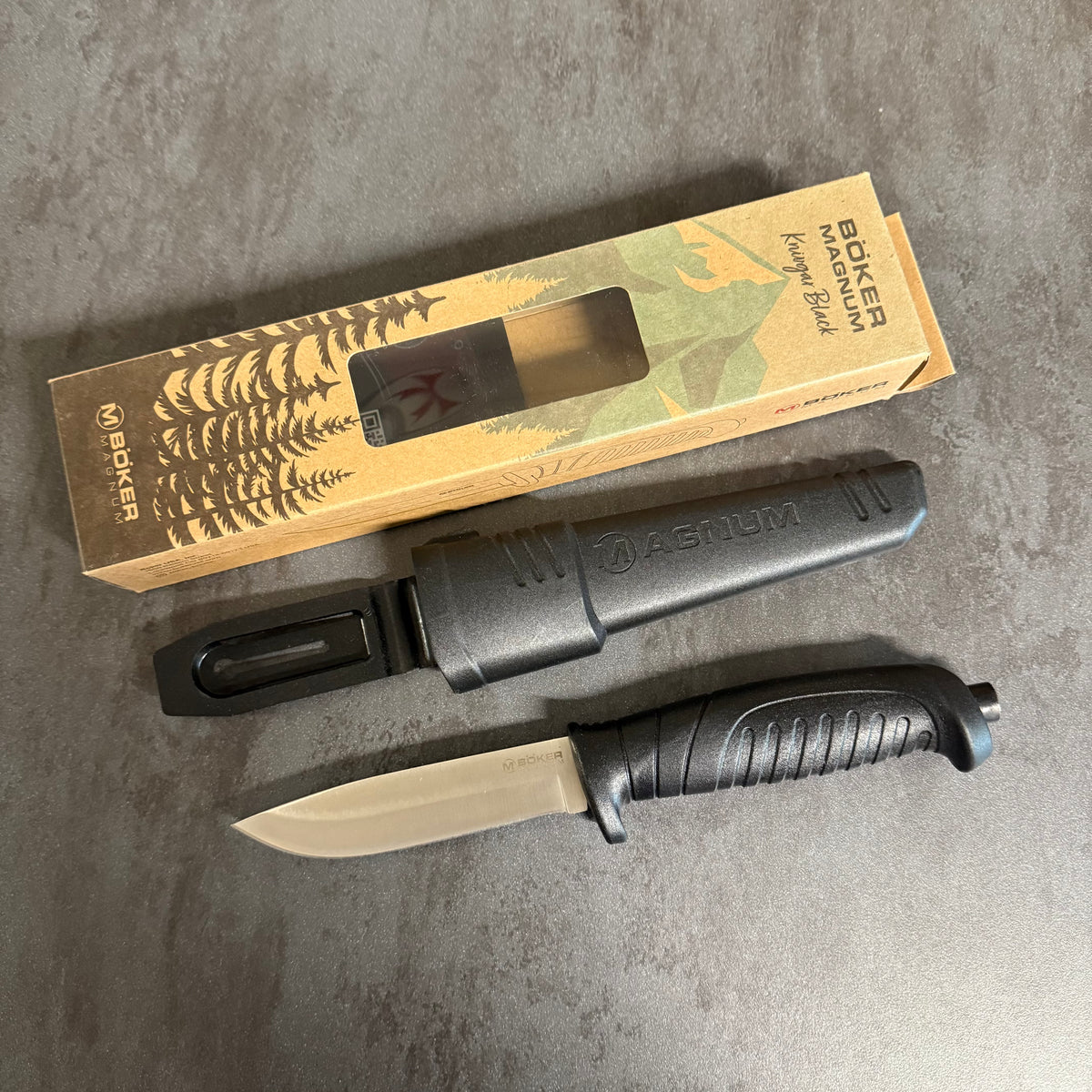 COLTELLO KNIVGAR BLACK - BÖKER MAGNUM