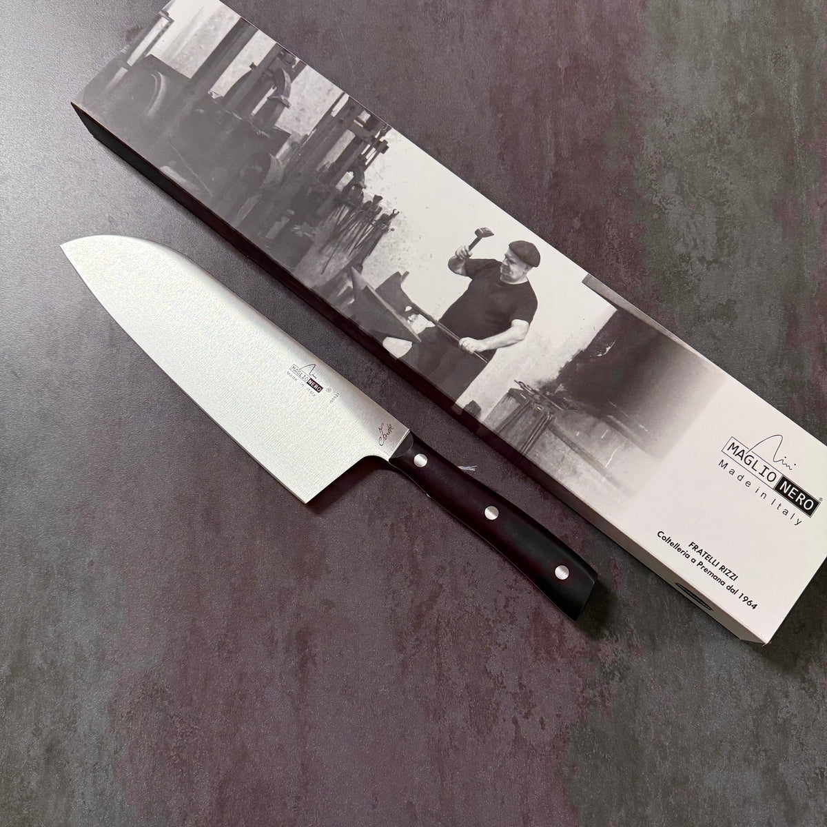 MAGLIONERO -  MAXI SANTOKU POM - 21cm LINEA ISIDE -